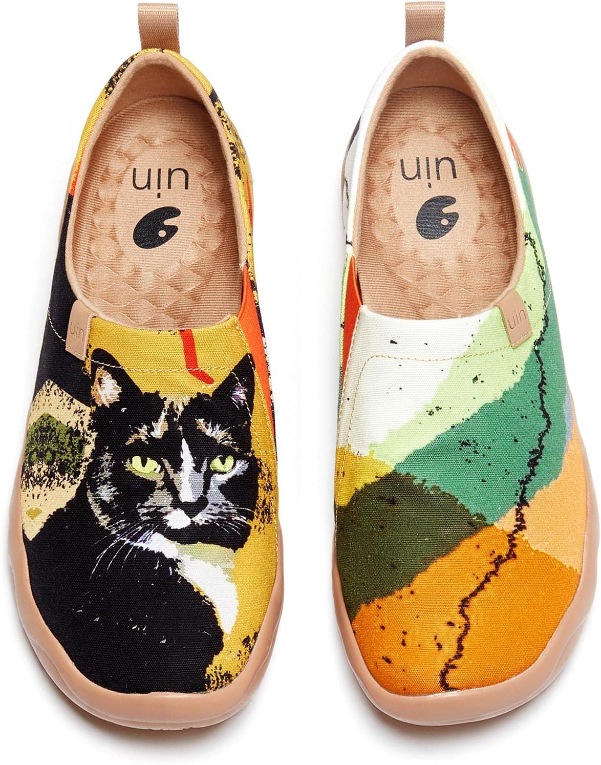 UIN Men’s Walking Travel Shoes Slip On Canvas Casual Loafers Lightweight Comfort Fashion Sneaker Happy Doggies UIN Men’s Walking Travel Shoes Slip On Canvas Casual Loafers Lightweight Comfort Fashion Sneaker Happy Doggies