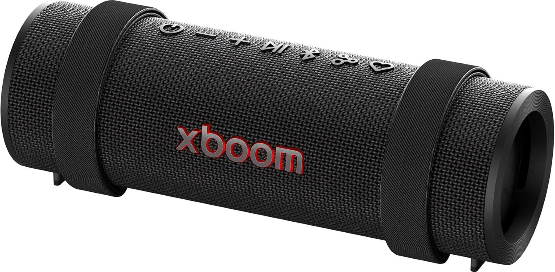 LG xboom Grab Core by will.i.am, xboom Signature Sound, Portable Bluetooth Speaker, up to 19 Hours of Playback, IP67 Dust and Water Resistant, MIL-STD 810H Durability, Adjustable Carrying Strap LG xboom Grab Core by will.i.am, xboom Signature Sound, Portable Bluetooth Speaker, up to 19 Hours of Playback, IP67 Dust and Water Resistant, MIL-STD 810H Durability, Adjustable Carrying Strap