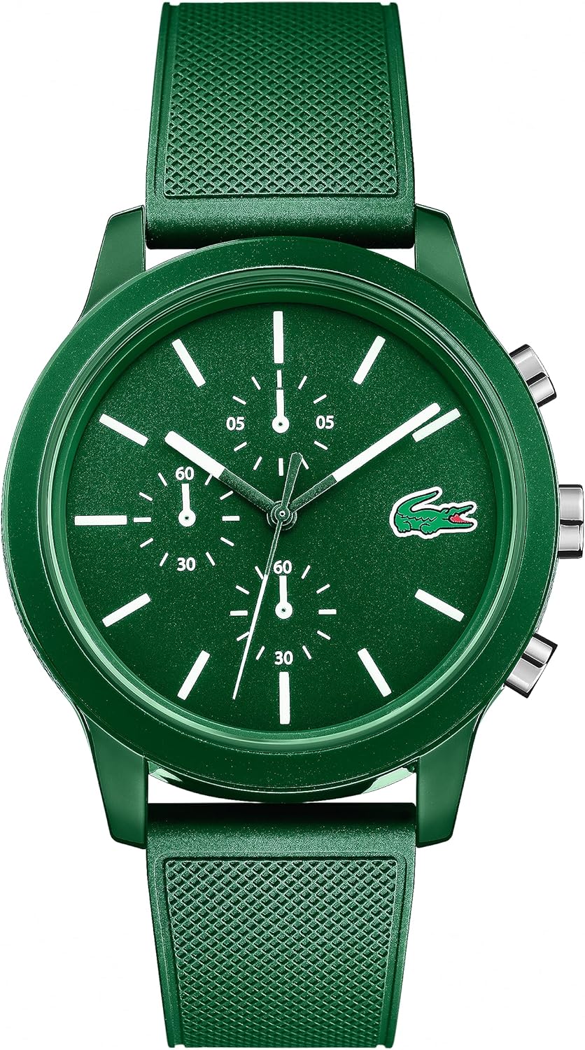 Lacoste 12.12 Men’s Chronograph Watch – TR90 Case Quartz – Premium Sporty Fashion Timepiece Lacoste 12.12 Men’s Chronograph Watch – TR90 Case Quartz – Premium Sporty Fashion Timepiece