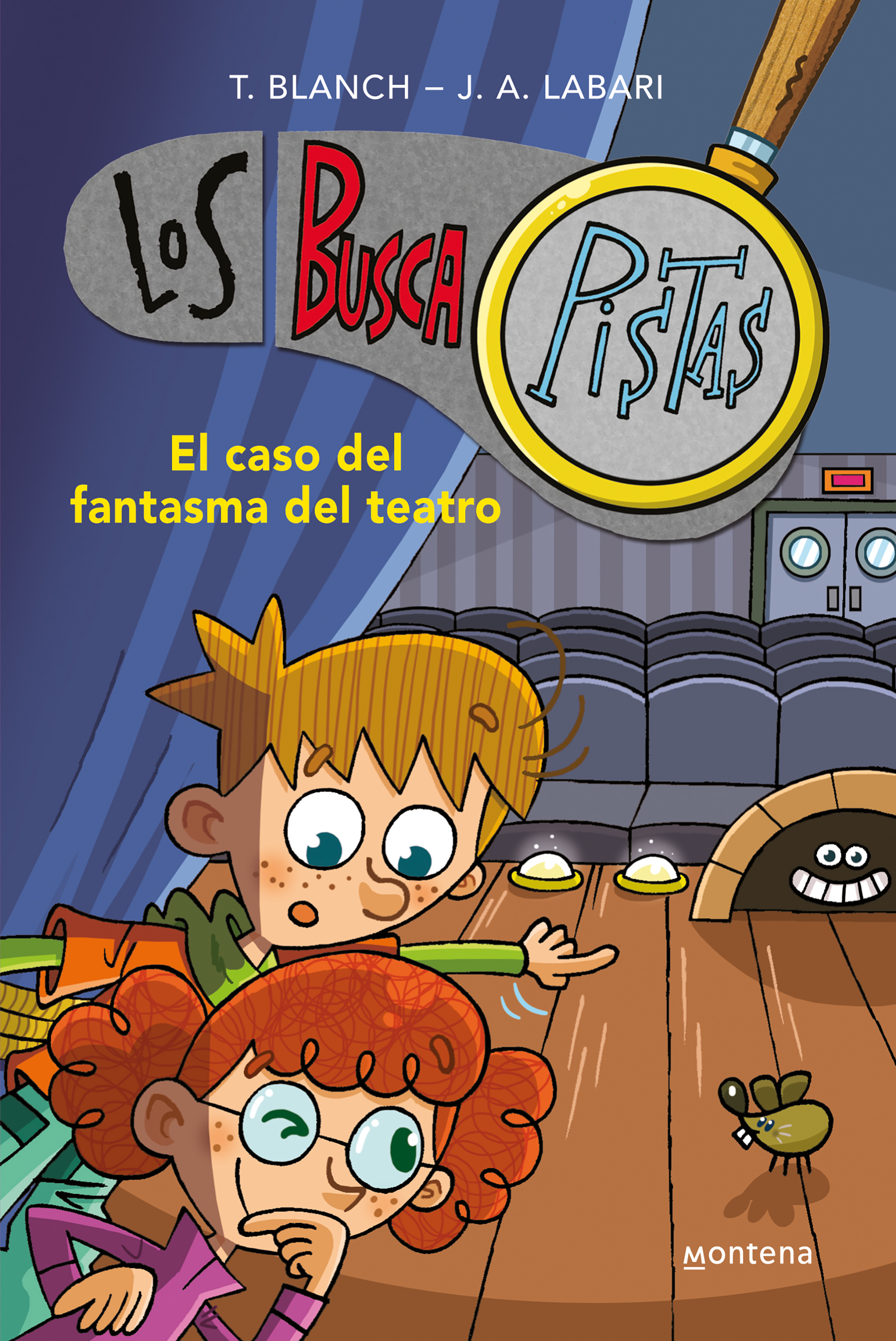 El caso del fantasma del teatro (Serie Los BuscaPistas 8)