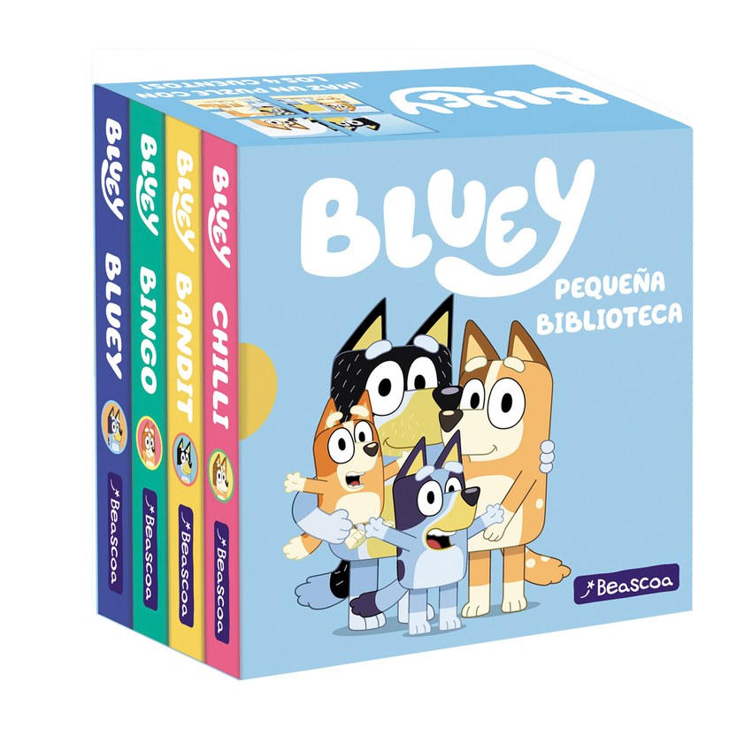 Bluey. Libro juguete – Pequeña biblioteca