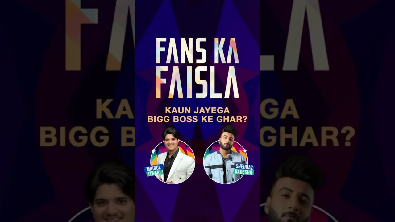 Bigg Boss 19: Fans to choose Shehbaz Badesha or Mridul Tiwari as one of the contestants Bigg Boss 19: Fans to choose Shehbaz Badesha or Mridul Tiwari as one of the contestants