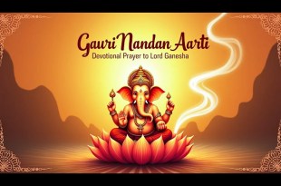 Gauri Nandan Ki Aarti Lyrics in Hindi English Gauri Nandan Ki Aarti Lyrics in Hindi English