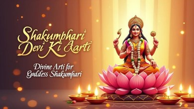 Shakumbhari Devi Ki Aarti Lyrics in Hindi & English with meaning Shakumbhari Devi Ki Aarti Lyrics in Hindi & English with meaning