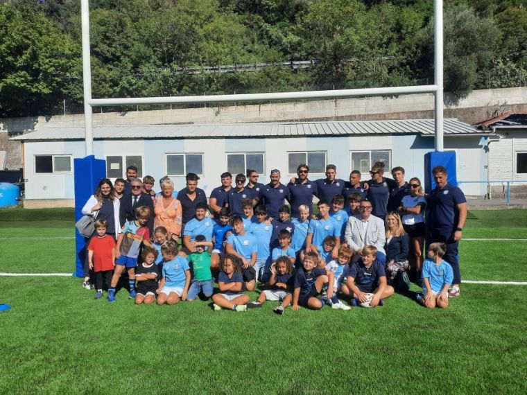 Recco, inaugurato il campo di rugby Carlo Androne Recco, inaugurato il campo di rugby Carlo Androne