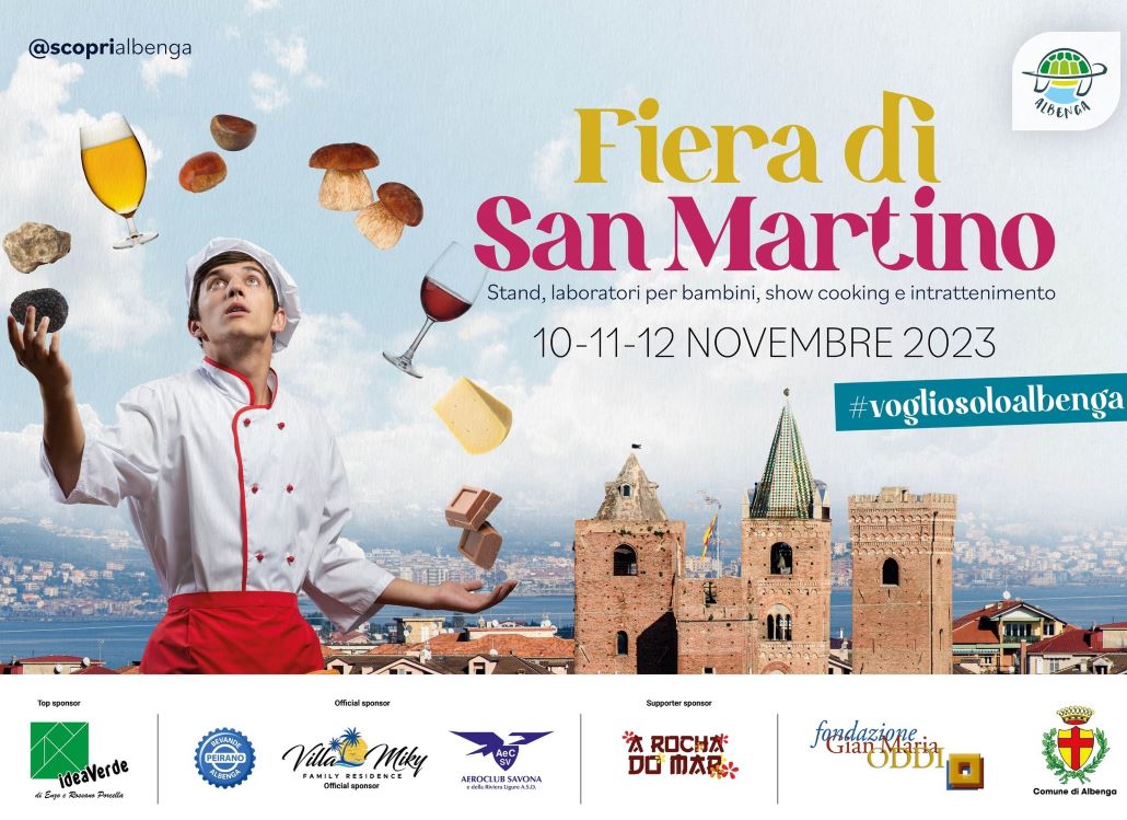Albenga si prepara alla Fiera di San Martino (10-12 novembre) Albenga si prepara alla Fiera di San Martino (10-12 novembre)