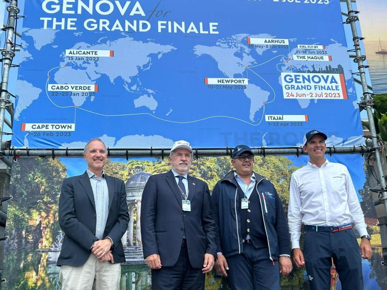 Salone Nautico presentato all’Aja in occasione della partenza dell’ultima tappa di Ocean Race Salone Nautico presentato all’Aja in occasione della partenza dell’ultima tappa di Ocean Race