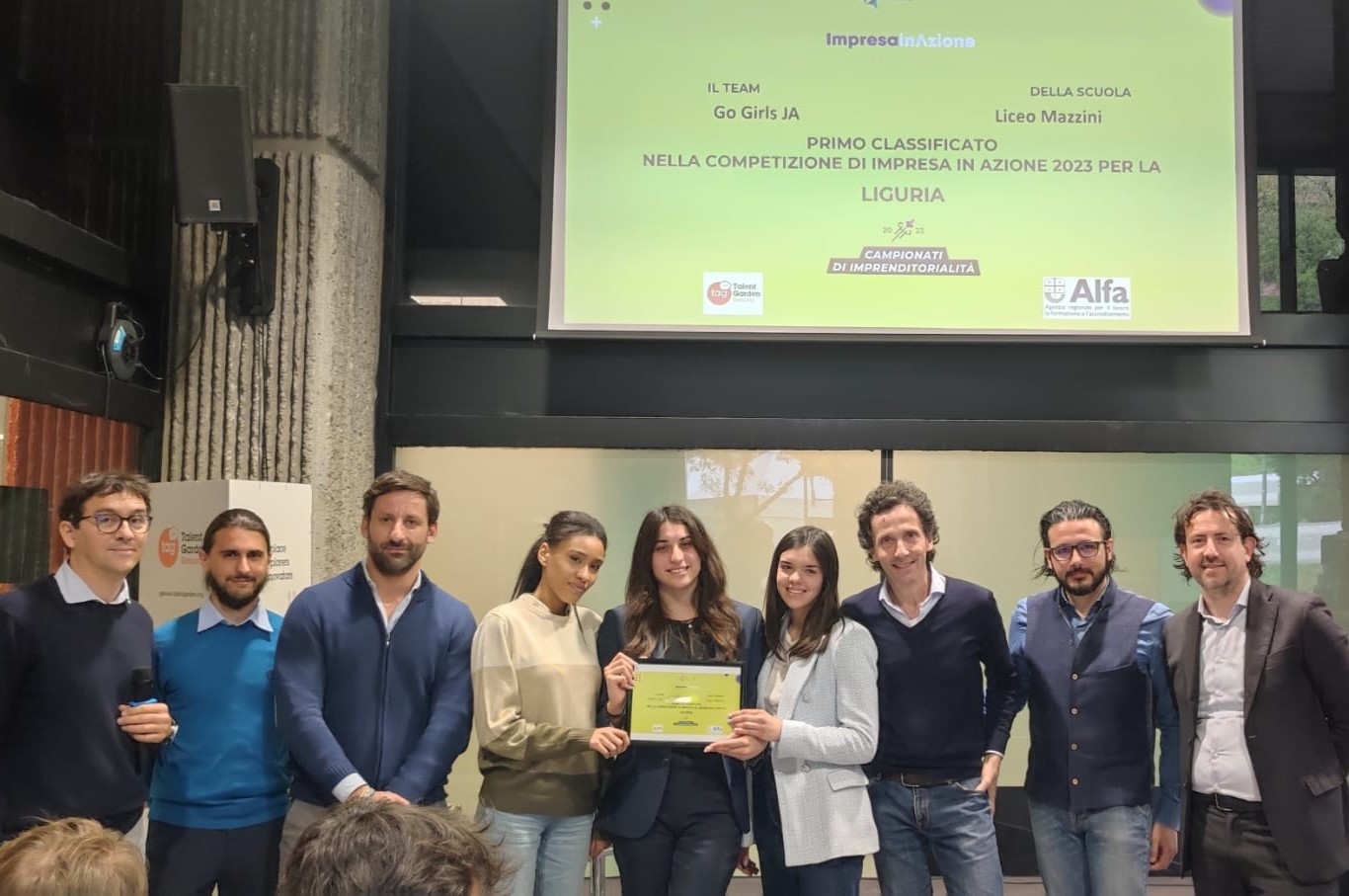 Al liceo Mazzini della Spezia il premio “migliore impresa” Junior Achievement della Liguria Al liceo Mazzini della Spezia il premio “migliore impresa” Junior Achievement della Liguria