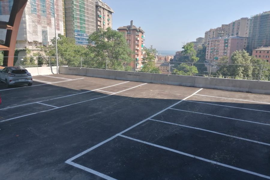 Genova, riaperto il parcheggio di via Don Acciai Genova, riaperto il parcheggio di via Don Acciai