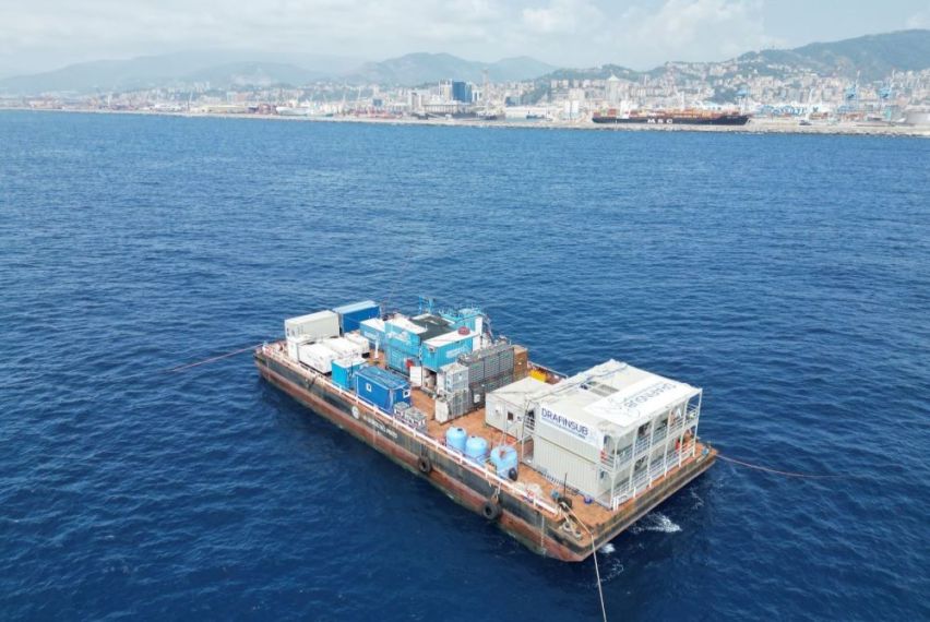 Nuova Diga Foranea: iniziata la bonifica bellica subacquea Nuova Diga Foranea: iniziata la bonifica bellica subacquea