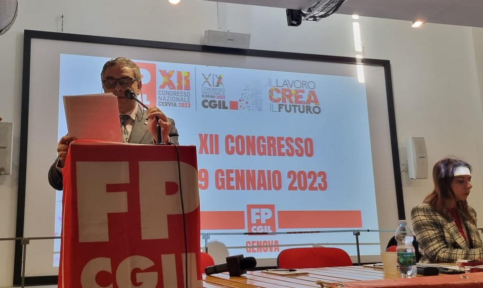 Fp Cgil Genova, Infantino confermato segretario generale Fp Cgil Genova, Infantino confermato segretario generale