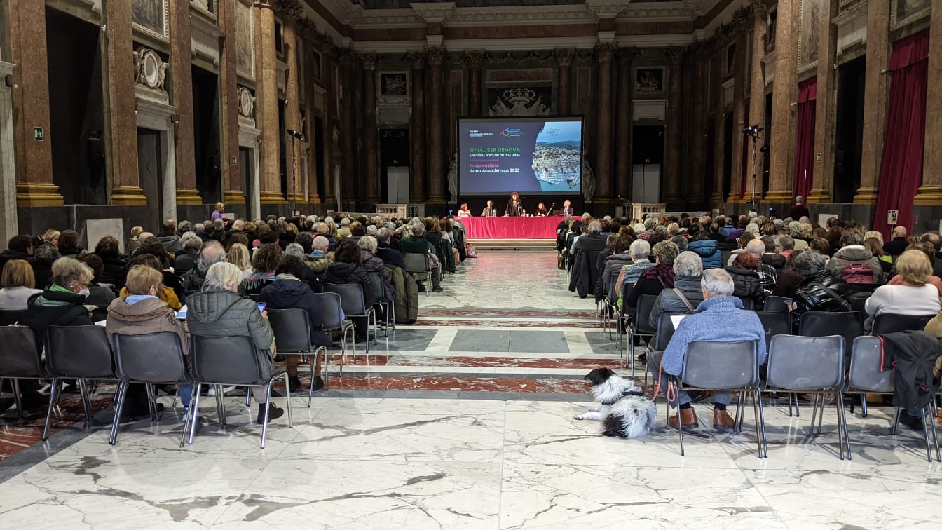 Uniauser Genova presenta la proposta accademica per il 2023 Uniauser Genova presenta la proposta accademica per il 2023