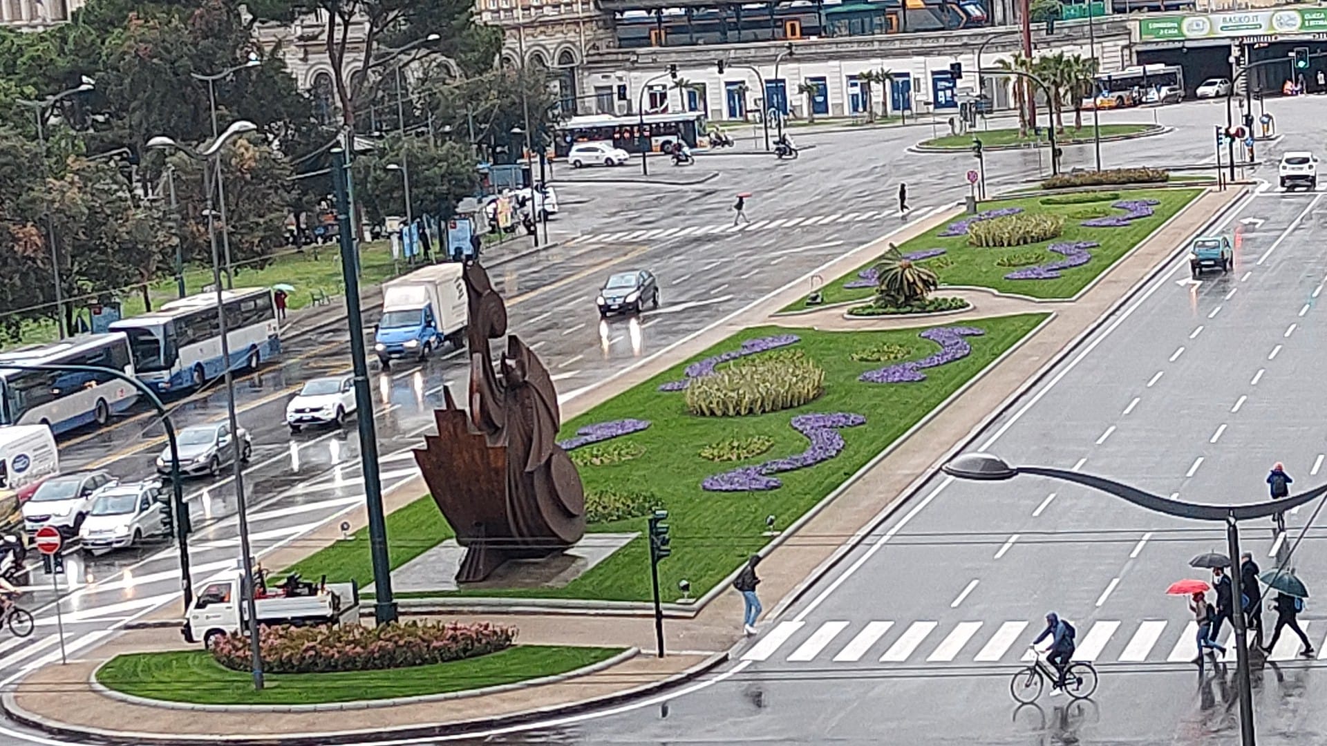 Aiuole della Foce: concluso il terzo e ultimo lotto Aiuole della Foce: concluso il terzo e ultimo lotto