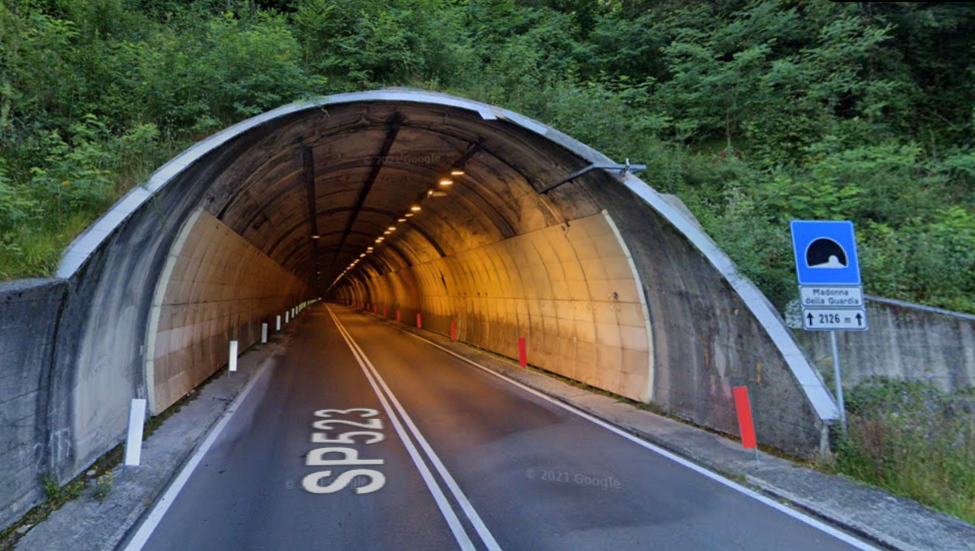 Tunnel Madonna della Guardia, 27/9 via ai lavori: chiusura totale dal 23/10 Tunnel Madonna della Guardia, 27/9 via ai lavori: chiusura totale dal 23/10