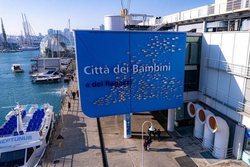 Primo compleanno per la Città dei Bambini e dei Ragazzi di Genova Primo compleanno per la Città dei Bambini e dei Ragazzi di Genova