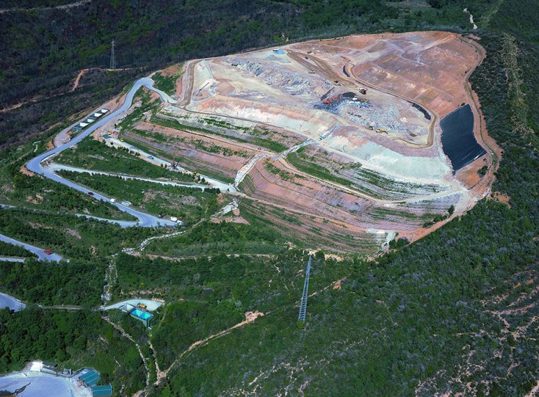 Discarica di Bossarino, completata la costruzione della prima vasca Discarica di Bossarino, completata la costruzione della prima vasca