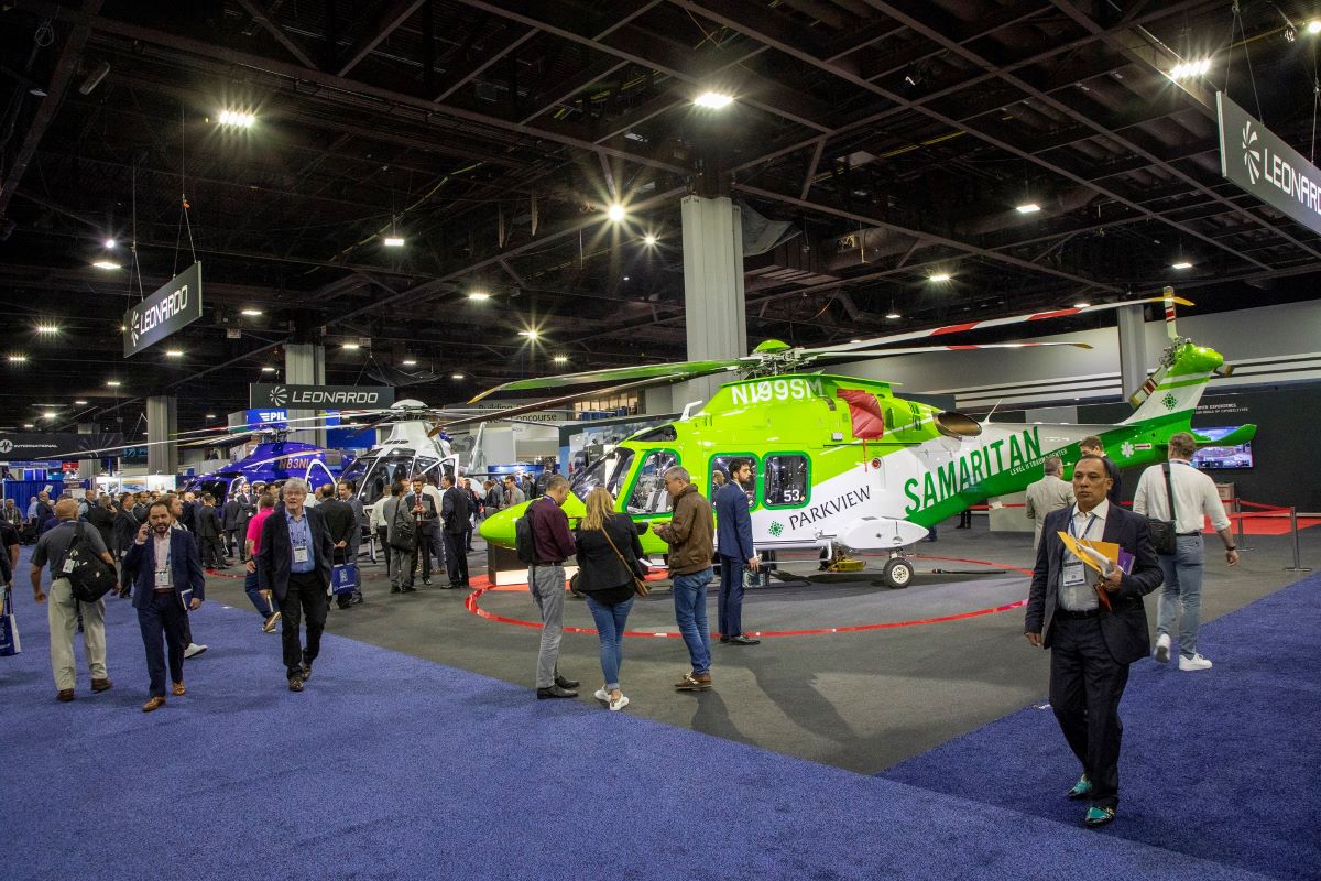 Leonardo, dal salone Heli-Expo di Atlanta nuovi ordini di elicotteri per 470 mln Leonardo, dal salone Heli-Expo di Atlanta nuovi ordini di elicotteri per 470 mln