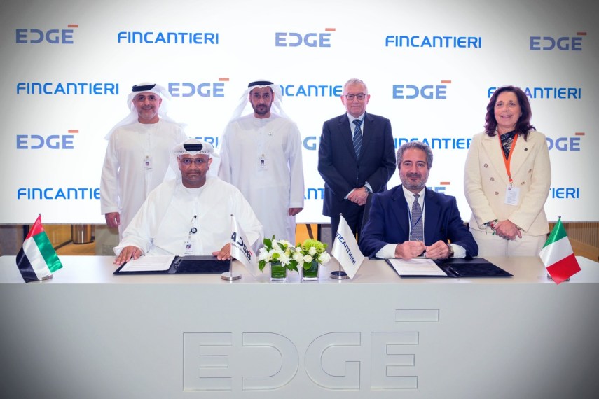 Edge e Fincantieri firmano un accordo di cooperazione per navi militari e commerciali Edge e Fincantieri firmano un accordo di cooperazione per navi militari e commerciali