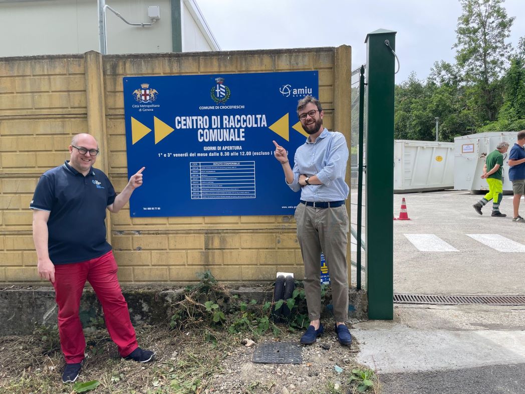 Amiu Genova: a Crocefieschi nuovo centro di raccolta e Ecosportello Amiu Genova: a Crocefieschi nuovo centro di raccolta e Ecosportello