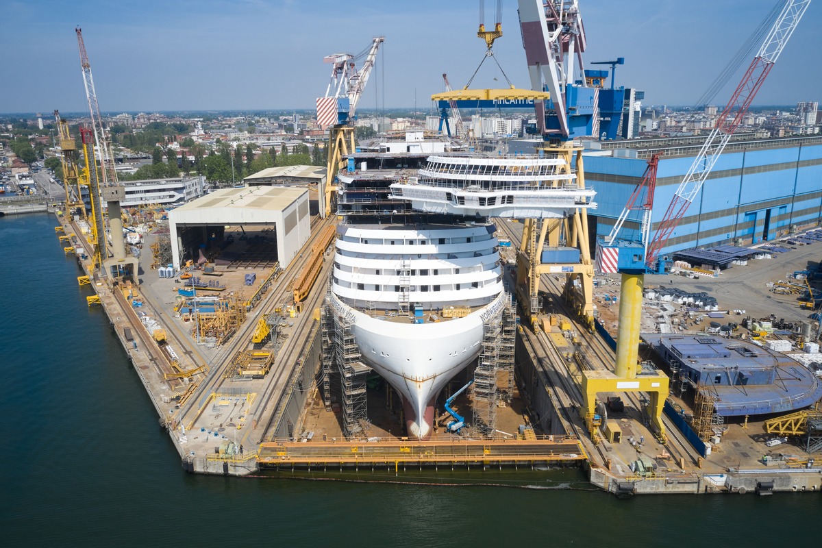 Nowegian Viva: Fincantieri consegna la seconda di sei navi da crociera Nowegian Viva: Fincantieri consegna la seconda di sei navi da crociera