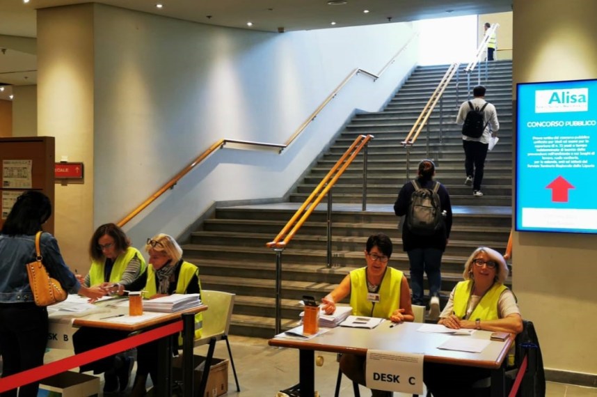 Asl liguri: in corso la prova di concorso per 72 posti di tecnico della prevenzione sul lavoro Asl liguri: in corso la prova di concorso per 72 posti di tecnico della prevenzione sul lavoro