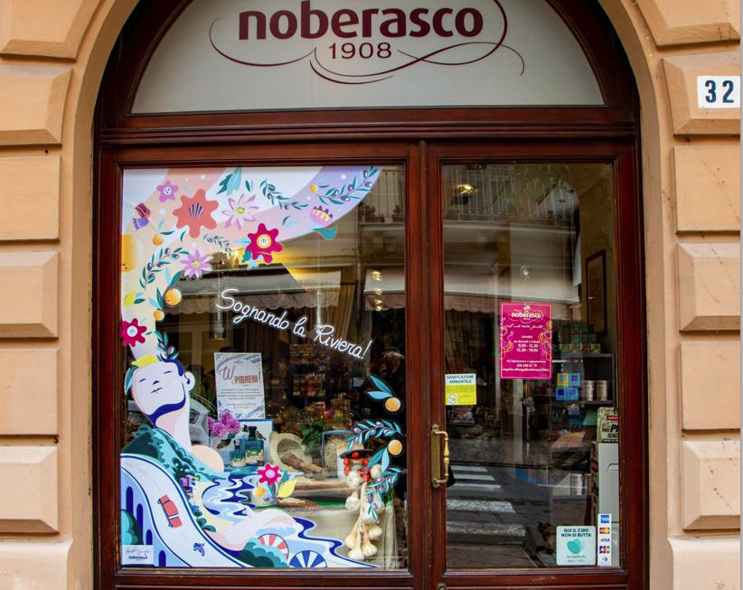 Noberasco: le bellezze, i sapori e i profumi della Liguria nelle vetrine di Pasqua Noberasco: le bellezze, i sapori e i profumi della Liguria nelle vetrine di Pasqua