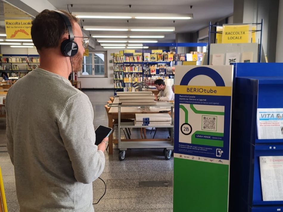 Alla Berio arriva la Beriotube, visita autoguidata alla scoperta della biblioteca Alla Berio arriva la Beriotube, visita autoguidata alla scoperta della biblioteca