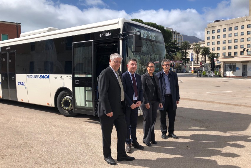 Servizio shuttle al Terminal Crociere della Spezia: ecco i nuovi bus Euro 6 Servizio shuttle al Terminal Crociere della Spezia: ecco i nuovi bus Euro 6
