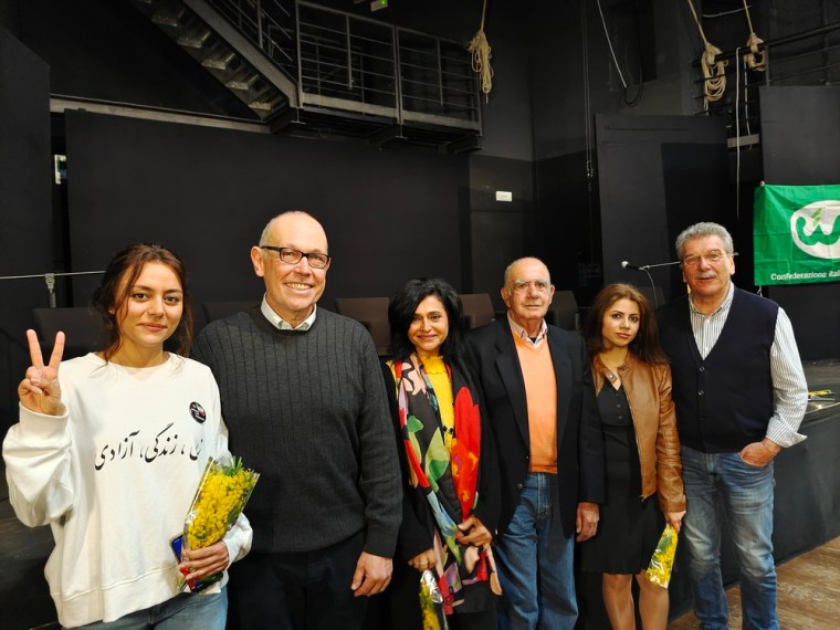 Cia Liguria ospita le donne iraniane in via Colombo a Genova Cia Liguria ospita le donne iraniane in via Colombo a Genova