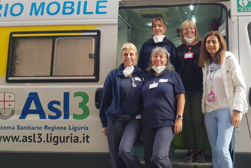 Asl3: riparte l’ambulatorio mobile Golfo Paradiso per prelievi sangue Asl3: riparte l’ambulatorio mobile Golfo Paradiso per prelievi sangue