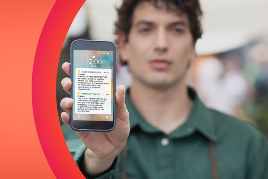 Protezione civile: mercoledì 27 settembre, ore 12, il test di IT-alert in Liguria Protezione civile: mercoledì 27 settembre, ore 12, il test di IT-alert in Liguria