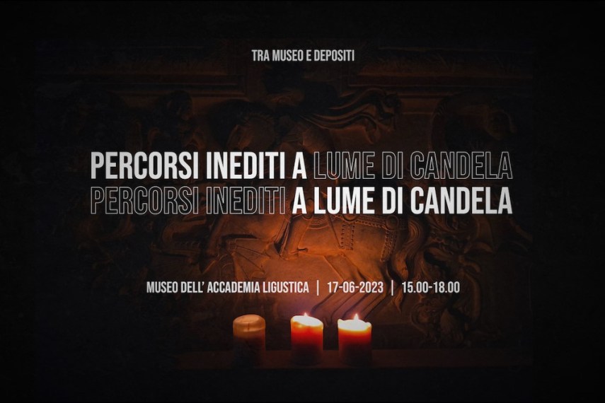 Accademia Ligustica: tra museo e depositi, percorsi inediti a lume di candela Accademia Ligustica: tra museo e depositi, percorsi inediti a lume di candela