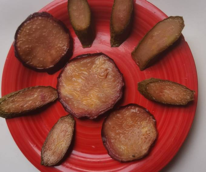 Melanzane e zucchine in scabeccio Melanzane e zucchine in scabeccio