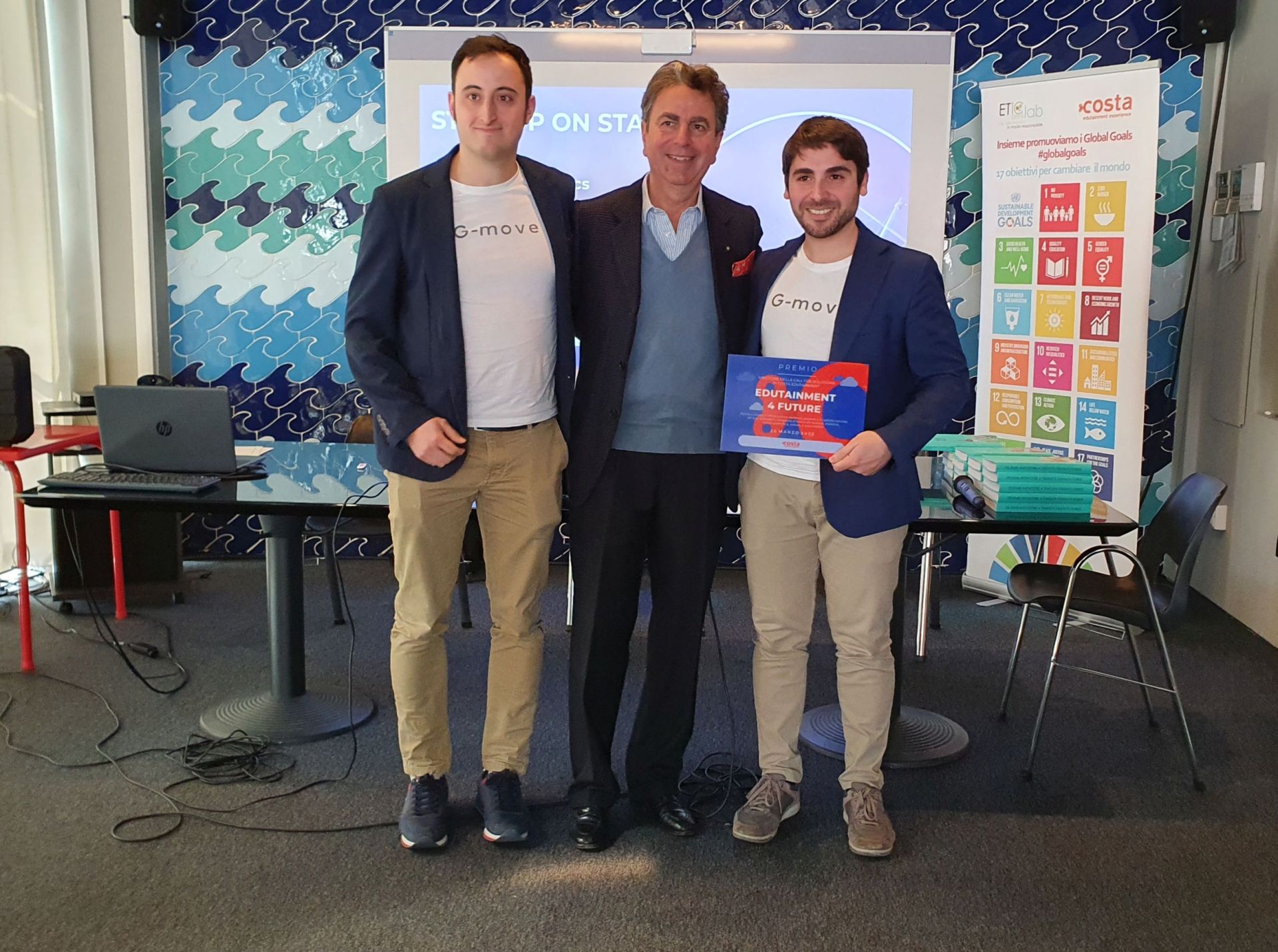 Edutainment 4 future: vince la startup G-Move che mappa i flussi di visitatori Edutainment 4 future: vince la startup G-Move che mappa i flussi di visitatori