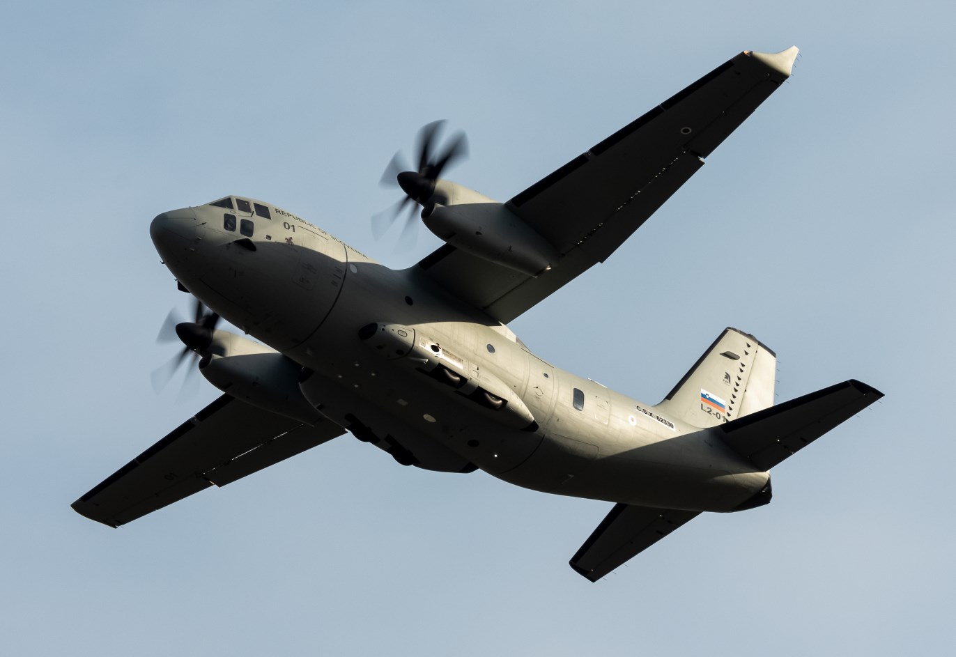 Leonardo, contratto per la fornitura di un secondo C-27J Spartan alla Slovenia Leonardo, contratto per la fornitura di un secondo C-27J Spartan alla Slovenia