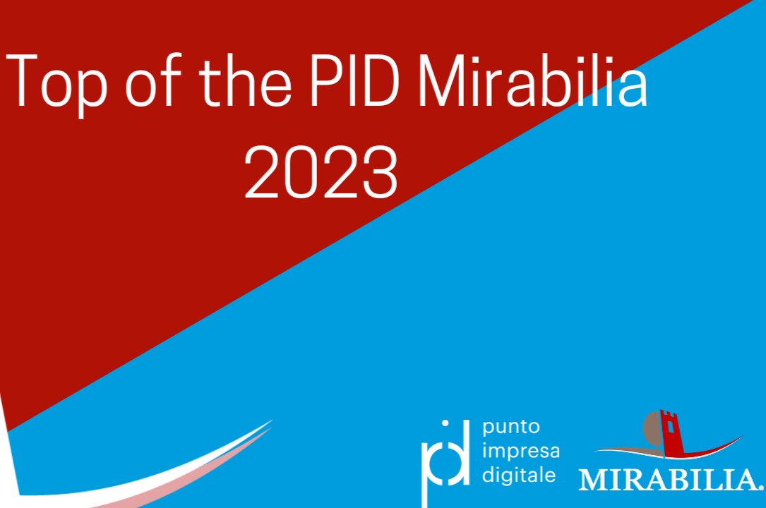 Top of the Pid Mirabilia 2023: 3.000 euro al miglior progetto di innovazione in ambito turistico Top of the Pid Mirabilia 2023: 3.000 euro al miglior progetto di innovazione in ambito turistico