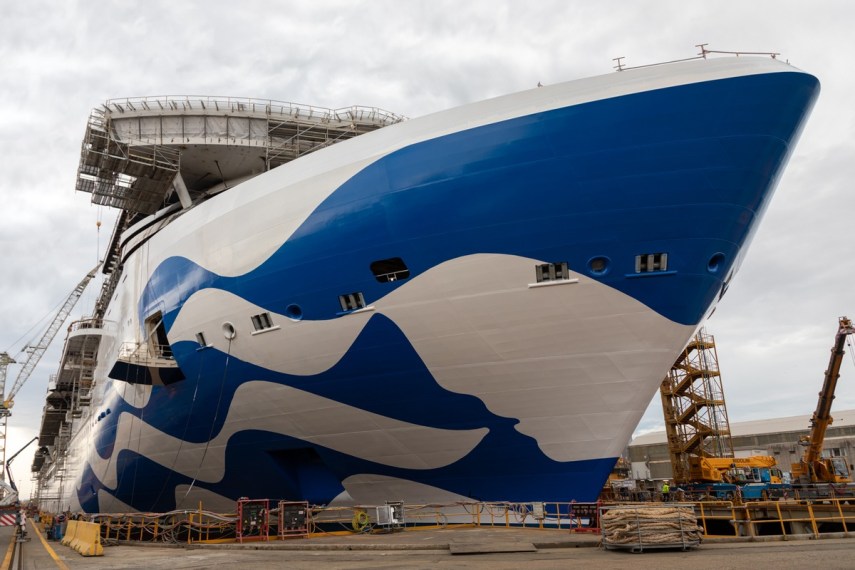 Fincantieri vara Sun Princess, la sua prima nave da crociera a gas naturale liquefatto Fincantieri vara Sun Princess, la sua prima nave da crociera a gas naturale liquefatto