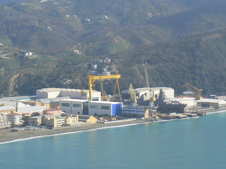 Fincantieri: tavolo tecnico per valutare il progetto di ampliamento di Riva Trigoso Fincantieri: tavolo tecnico per valutare il progetto di ampliamento di Riva Trigoso