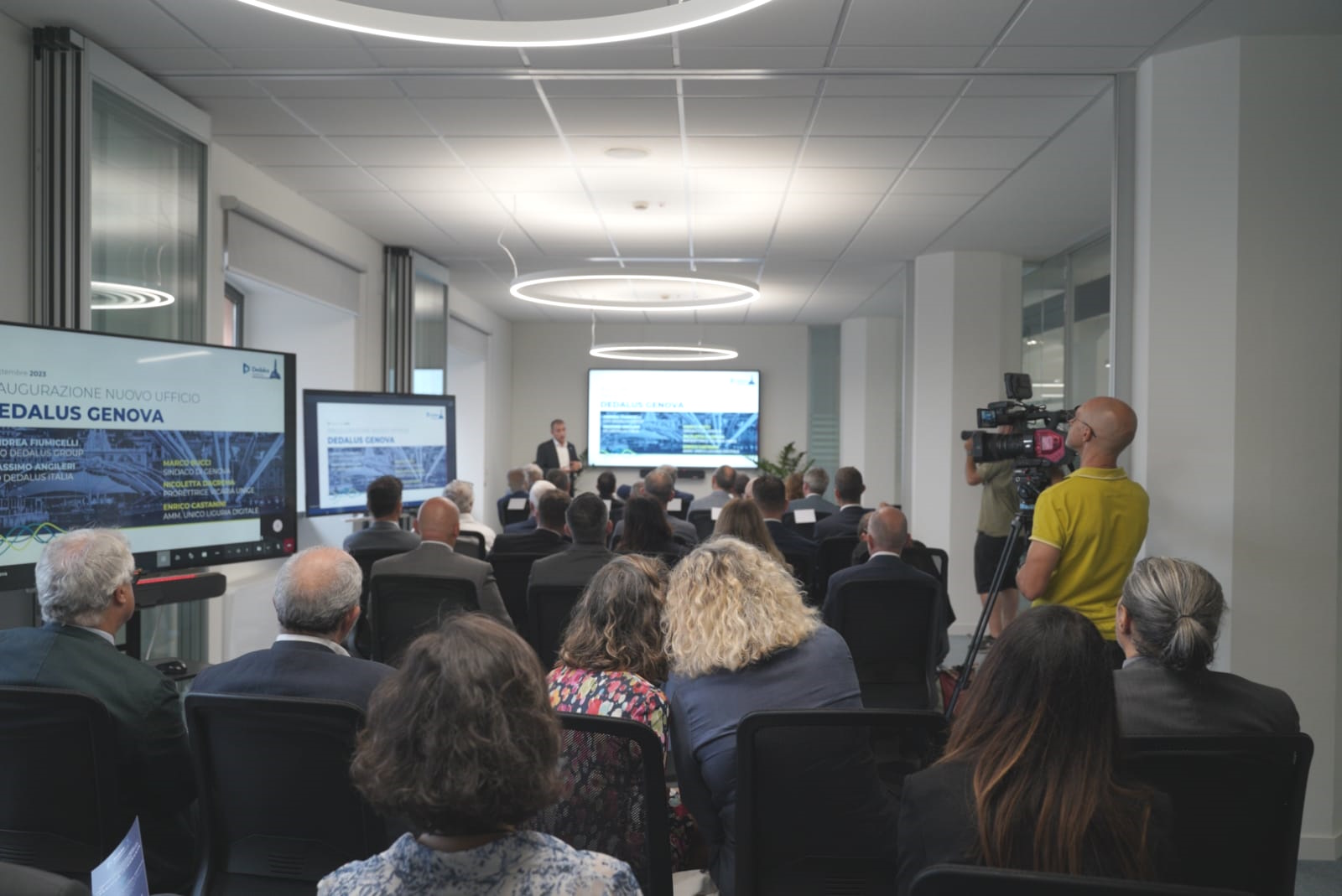 Dedalus, ufficio da 600 mq a Genova e 50 nuove assunzioni per il terzo fornitore mondiale di software sanitari Dedalus, ufficio da 600 mq a Genova e 50 nuove assunzioni per il terzo fornitore mondiale di software sanitari