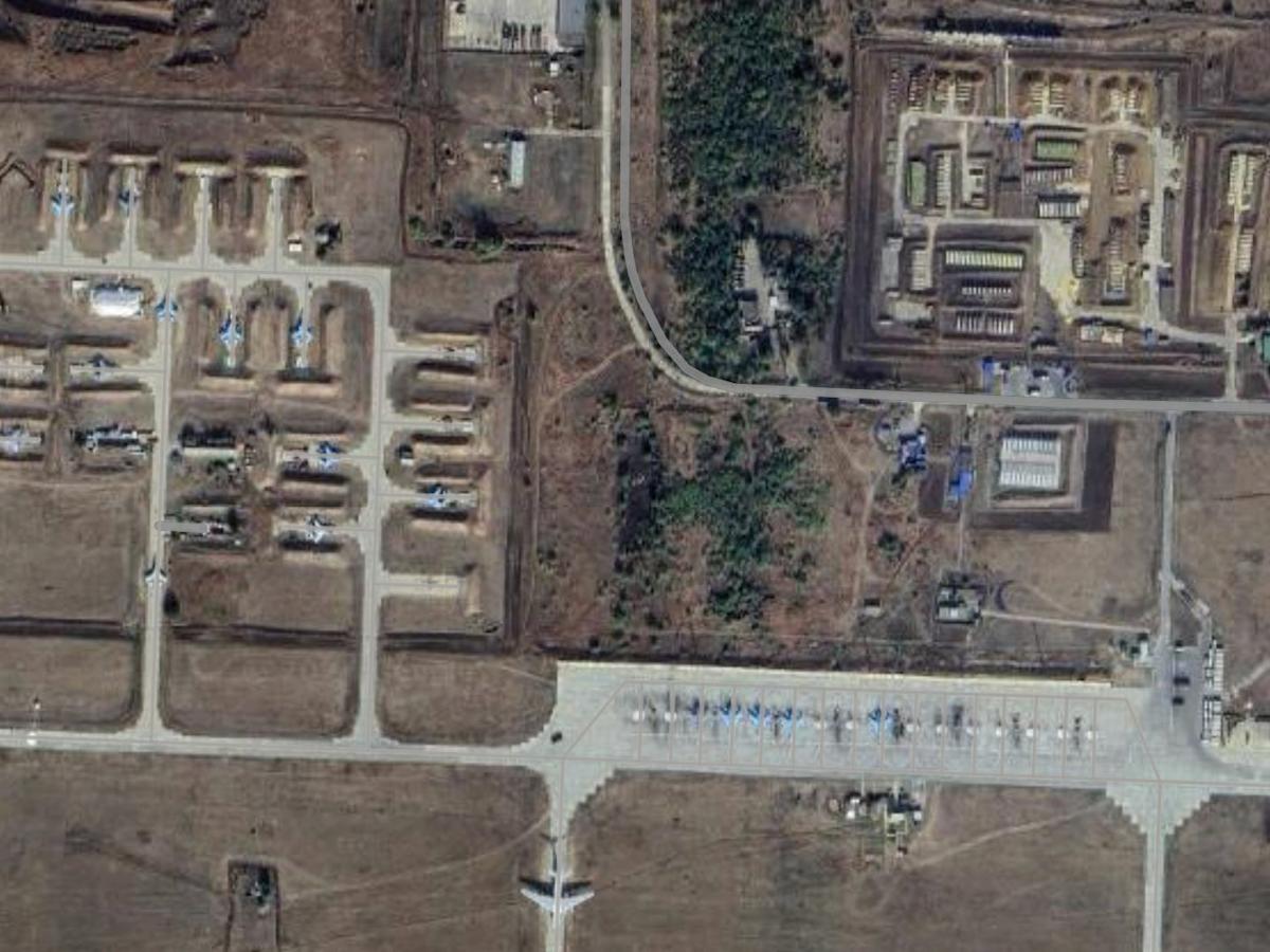 Ukrainian forces strike Russian airbase with at least 70 drones, targeting Su-34 jets used to drop glide bombs Ukrainian forces strike Russian airbase with at least 70 drones, targeting Su-34 jets used to drop glide bombs
