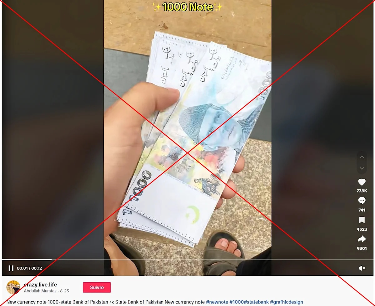 False posts about Pakistan banknote redesign surface online False posts about Pakistan banknote redesign surface online