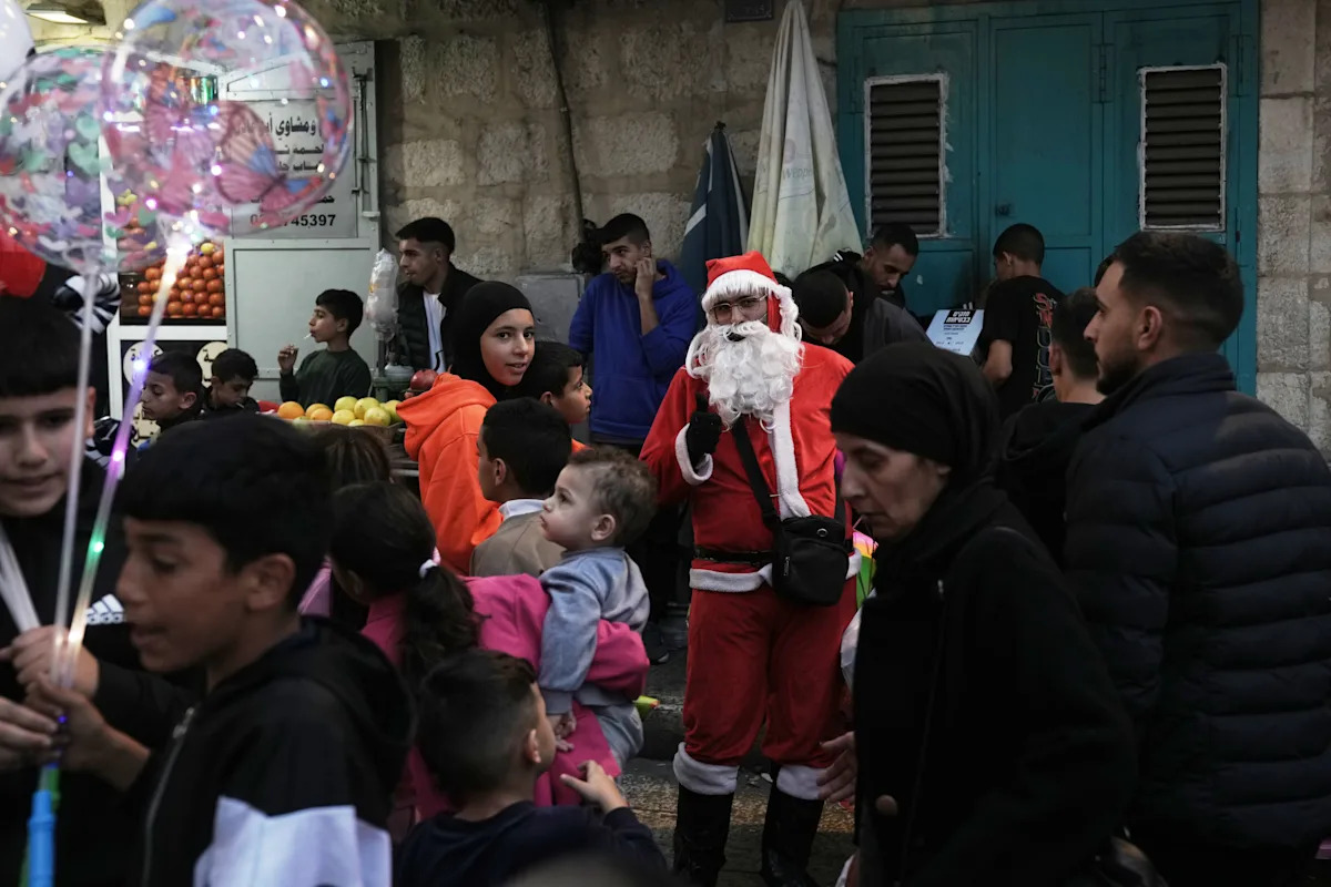 Christmas celebrations return to Bethlehem after 2 years of war in Gaza Christmas celebrations return to Bethlehem after 2 years of war in Gaza