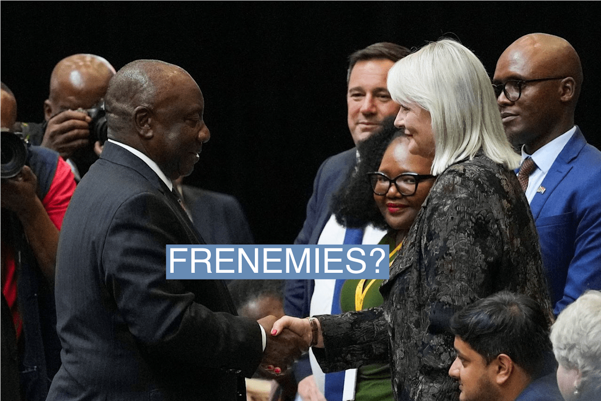 South Africa’s ANC and DA negotiate minister roles in coalition South Africa’s ANC and DA negotiate minister roles in coalition