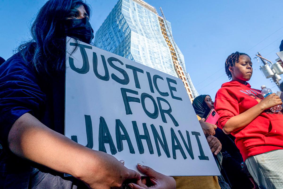 Seattle police officer who struck and killed a graduate student from India is fired Seattle police officer who struck and killed a graduate student from India is fired