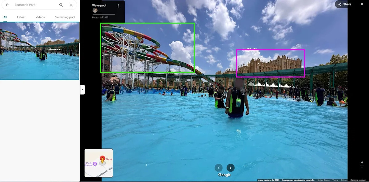 Footage of Indian amusement park misrepresented as showing Canada Footage of Indian amusement park misrepresented as showing Canada