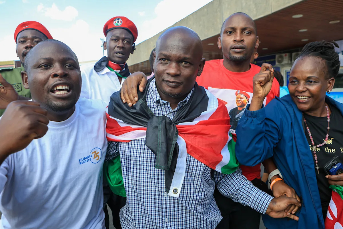 Kenyan activists released from Ugandan detention after Museveni confirms arrest Kenyan activists released from Ugandan detention after Museveni confirms arrest