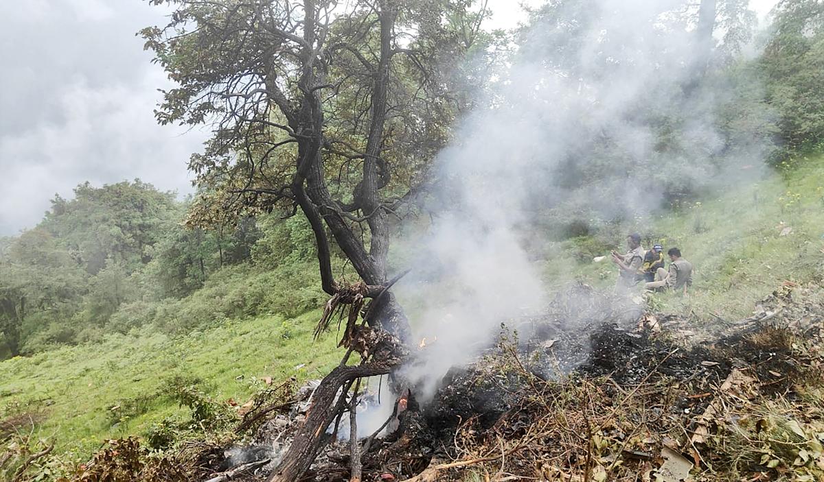 Seven killed in helicopter crash in India’s Uttarakhand state Seven killed in helicopter crash in India’s Uttarakhand state