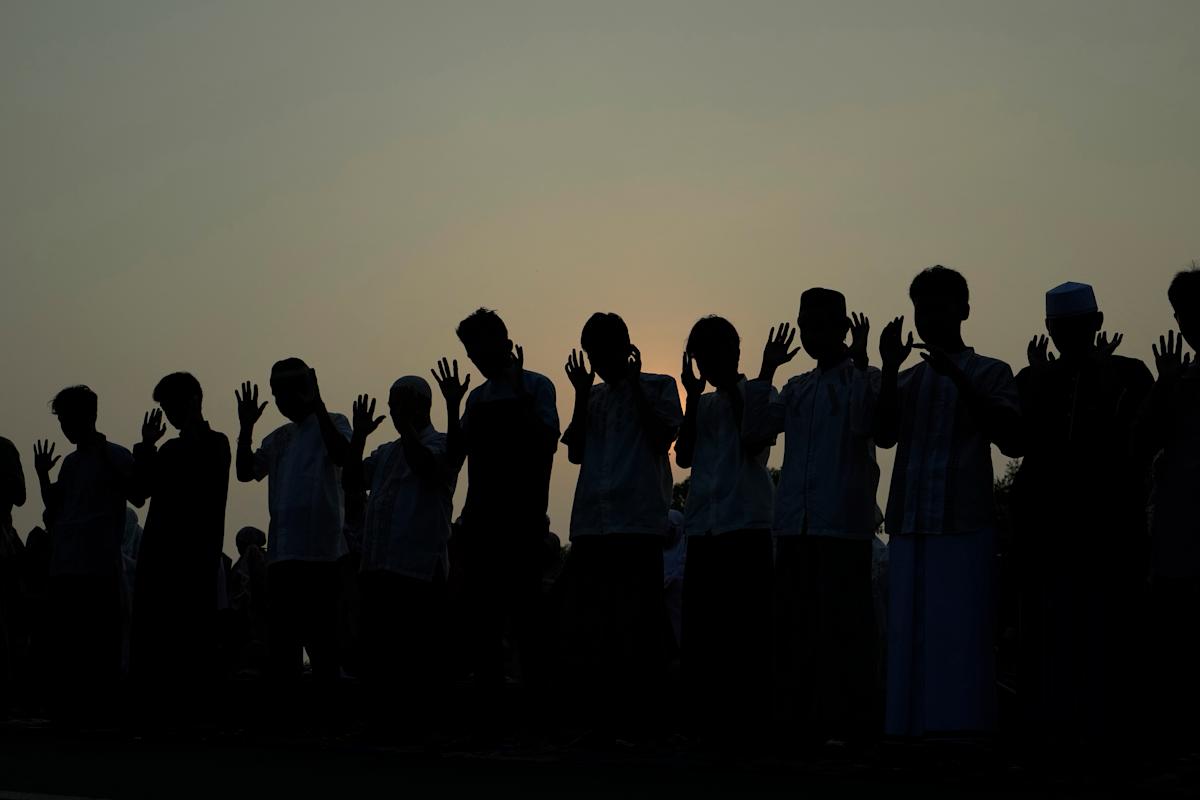 Muslims in Asia celebrate Eid al-Adha with sacrifice festival and traditional feast Muslims in Asia celebrate Eid al-Adha with sacrifice festival and traditional feast