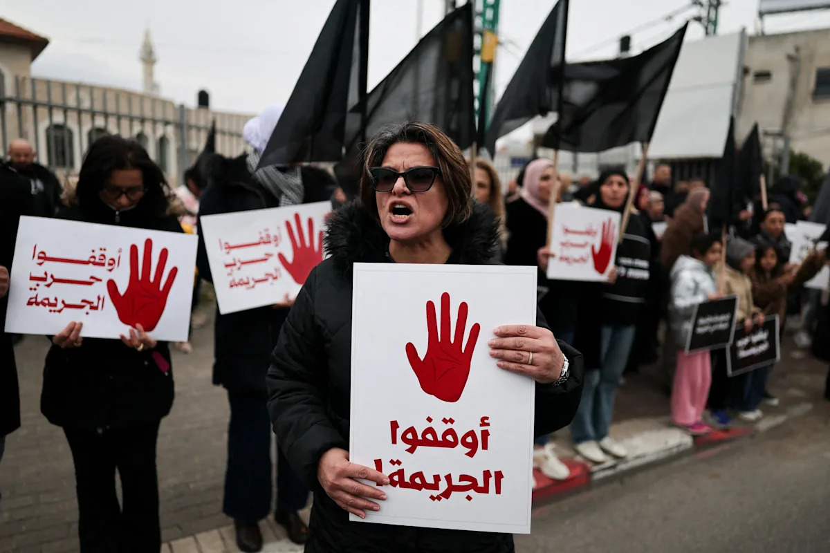 Palestinian citizens of Israel demand government do more to stop crime Palestinian citizens of Israel demand government do more to stop crime