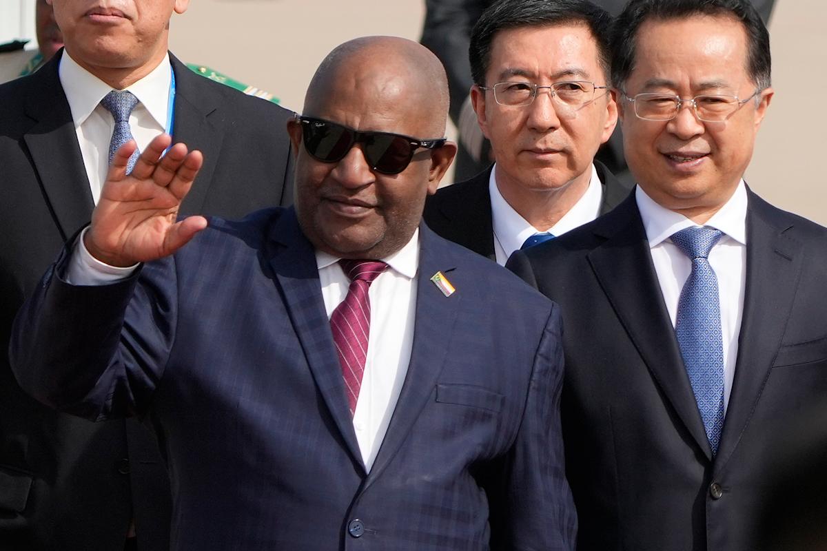 Comoros ruling party wins 28 out of 33 seats in a parliamentary election Comoros ruling party wins 28 out of 33 seats in a parliamentary election